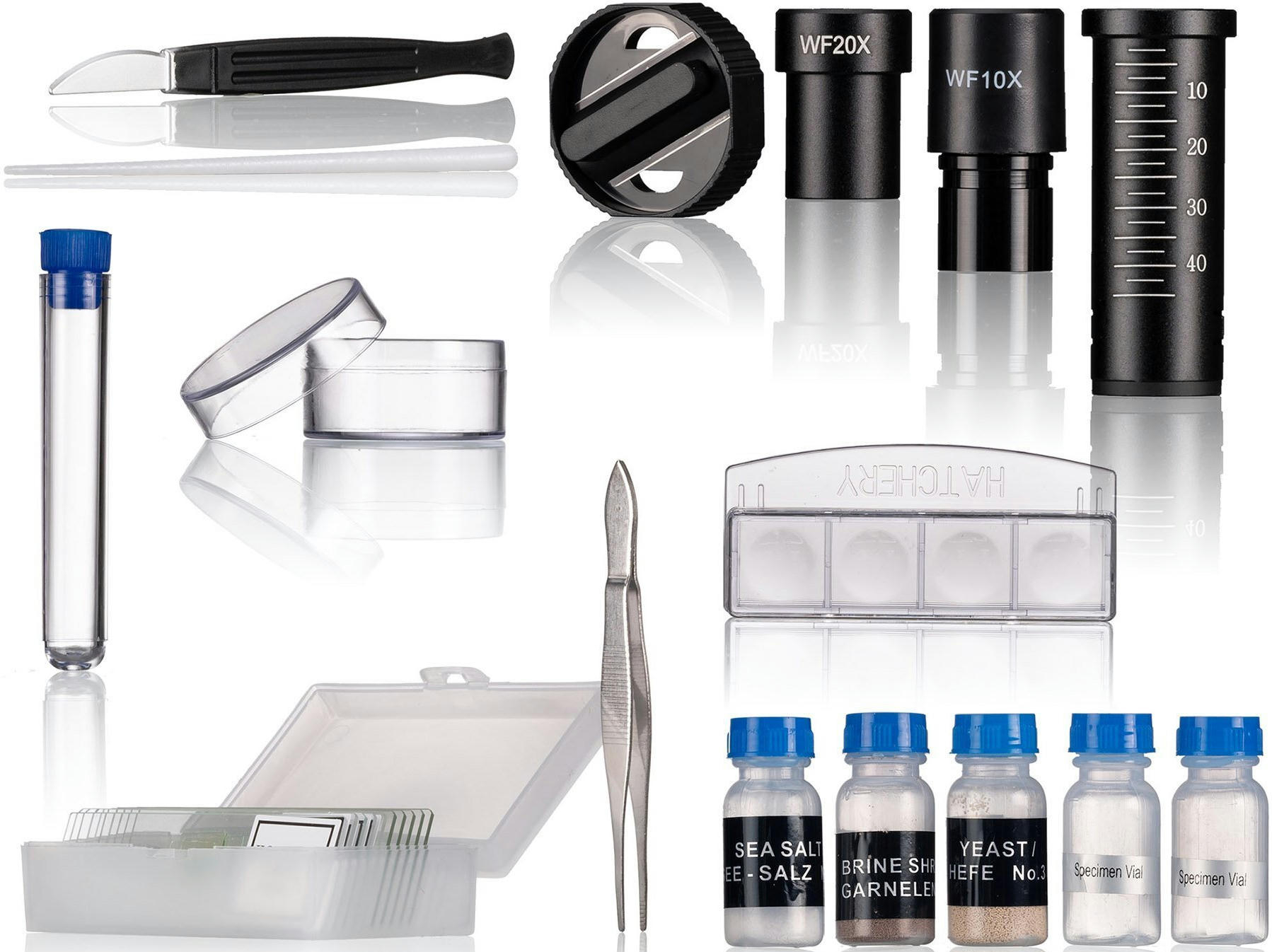 Мікроскоп Bresser Junior Biolux SEL 40x-1600x Green (8855600B4K000)фото6