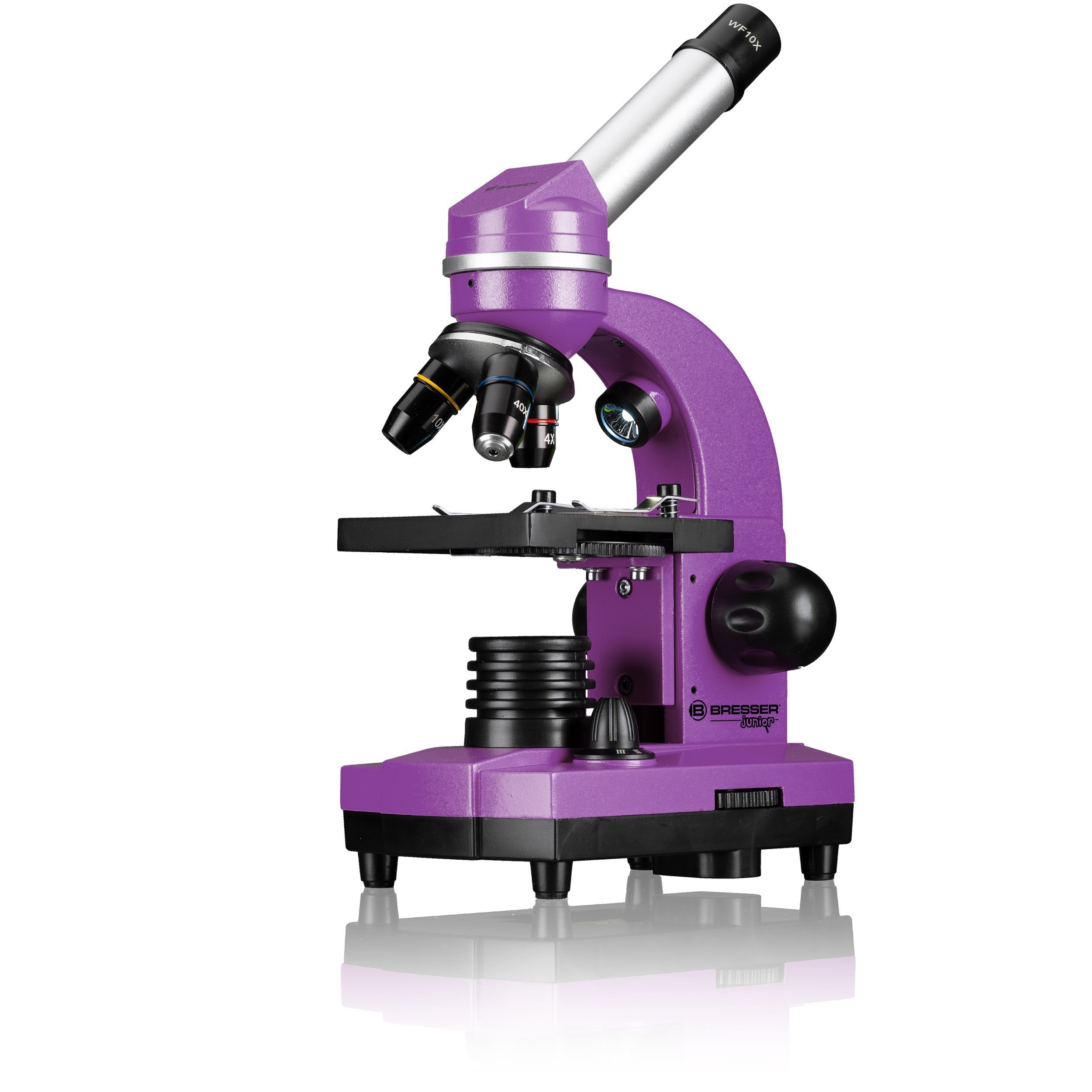 Микроскоп Bresser Junior Biolux SEL 40x-1600x Purple (8855600TJ5000) фото 4