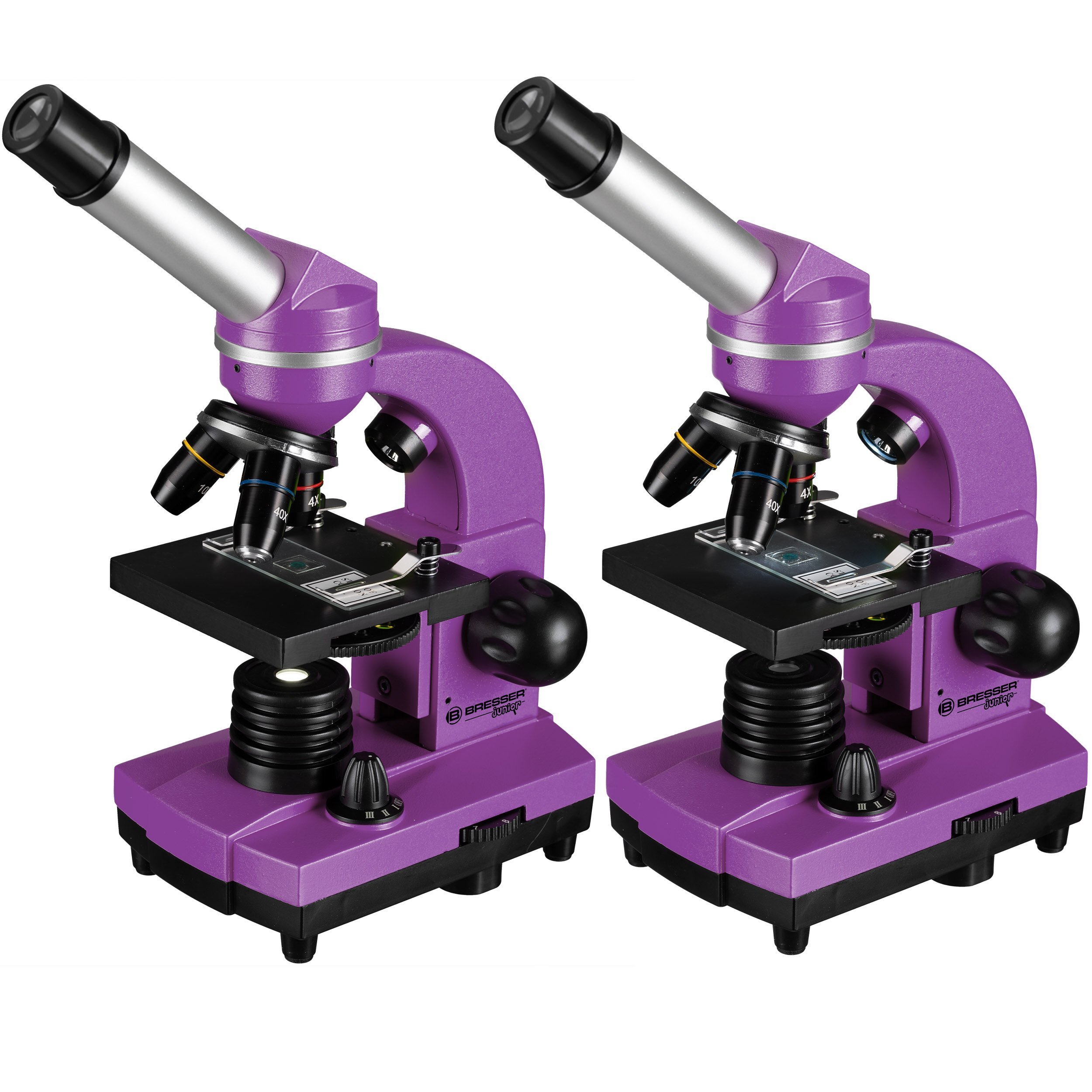 Микроскоп Bresser Junior Biolux SEL 40x-1600x Purple (8855600TJ5000) фото 6