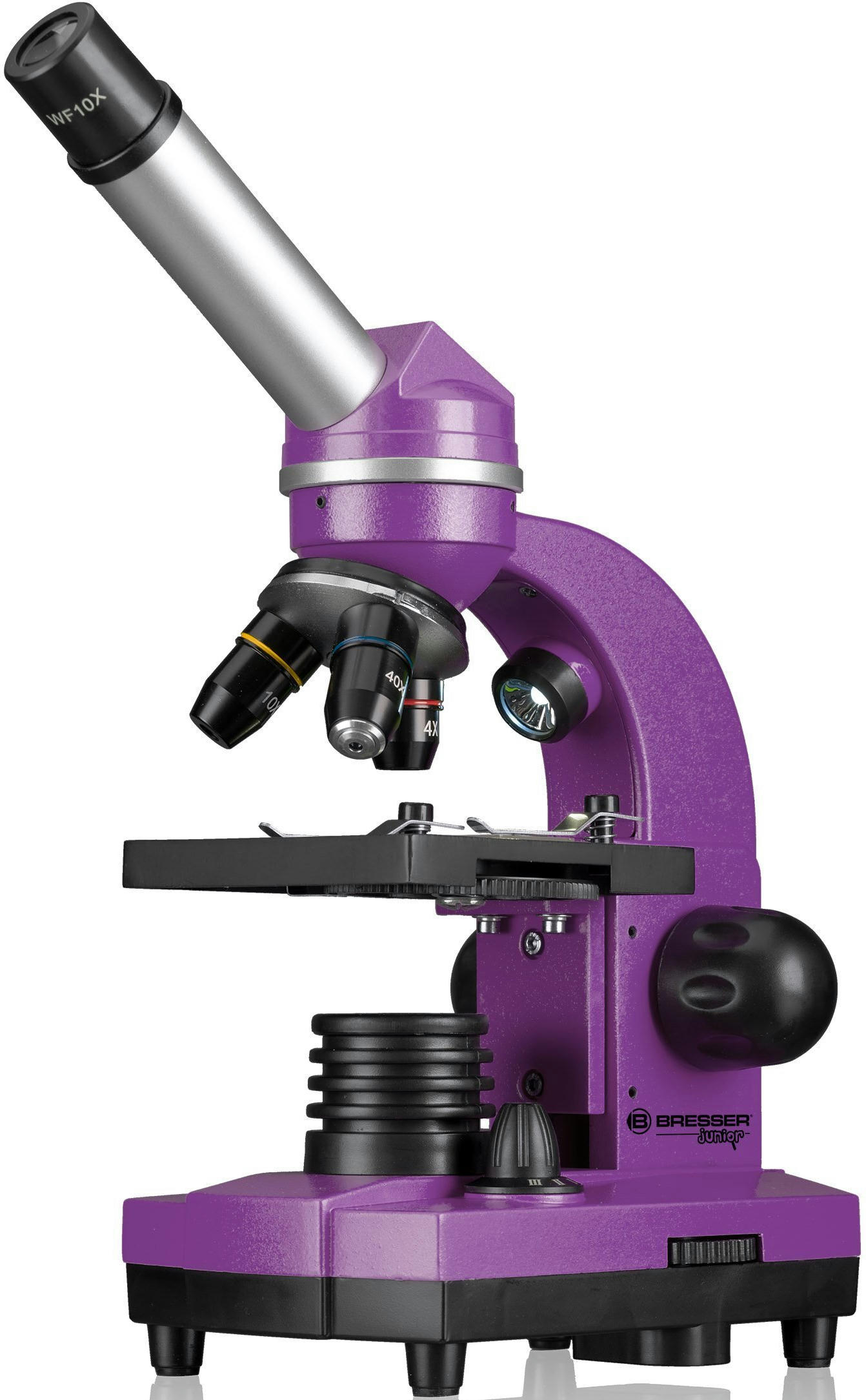 Мікроскоп Bresser Junior Biolux SEL 40x-1600x Purple (8855600TJ5000)фото2