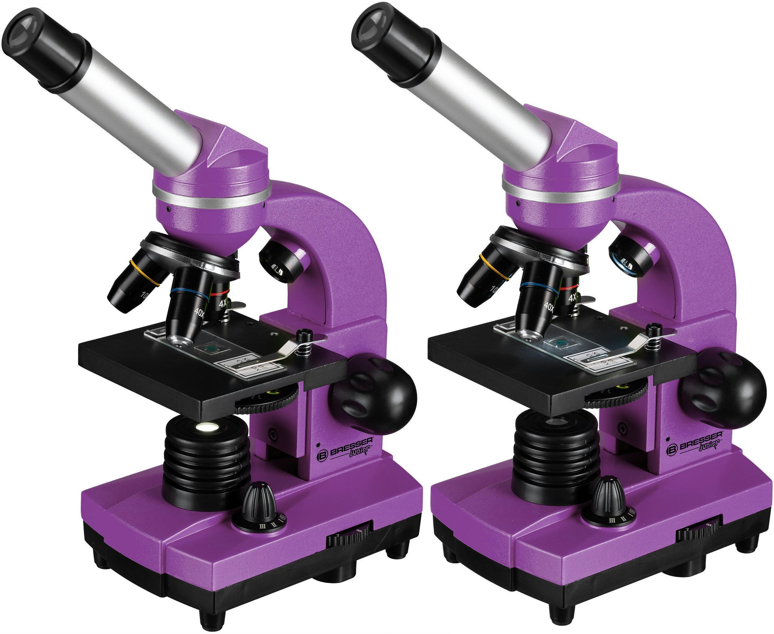 Мікроскоп Bresser Junior Biolux SEL 40x-1600x Purple (8855600TJ5000)фото5