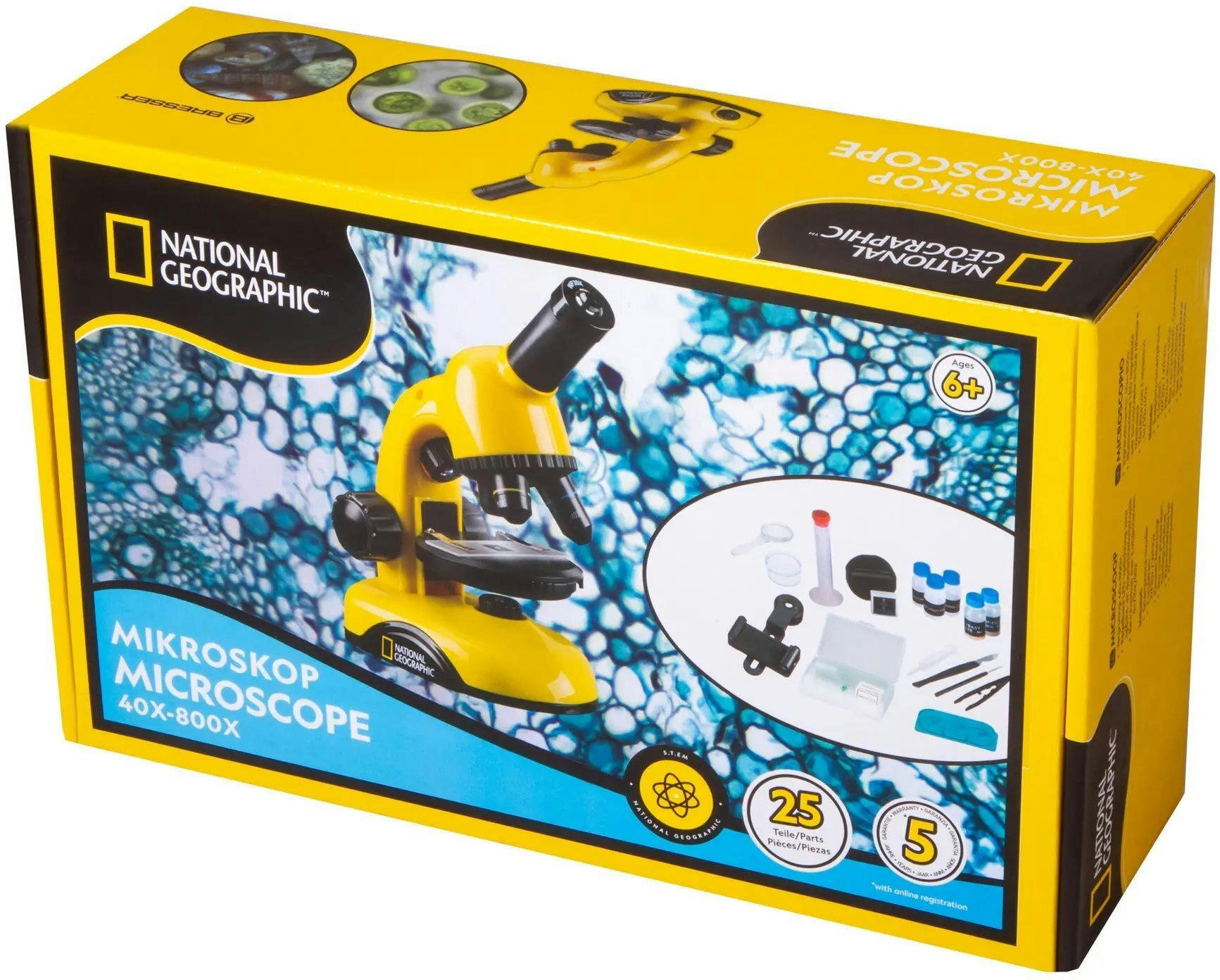 Мікроскоп National Geographic Biolux 40x-800x (9039500)фото8