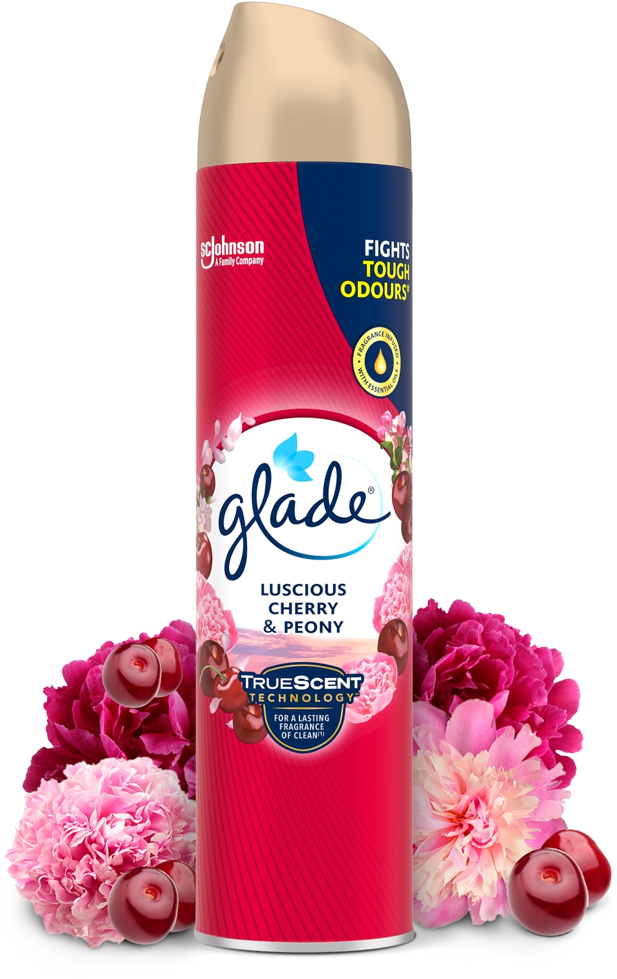 Освежитель воздуха Glade Пион и сочные ягоды 300мл фото