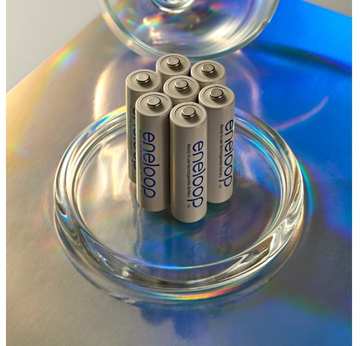 Акумулятор Panasonic Eneloop NI-MH AA 2000 мАг, 8 шт. (BK-3MCDE/8HH)фото