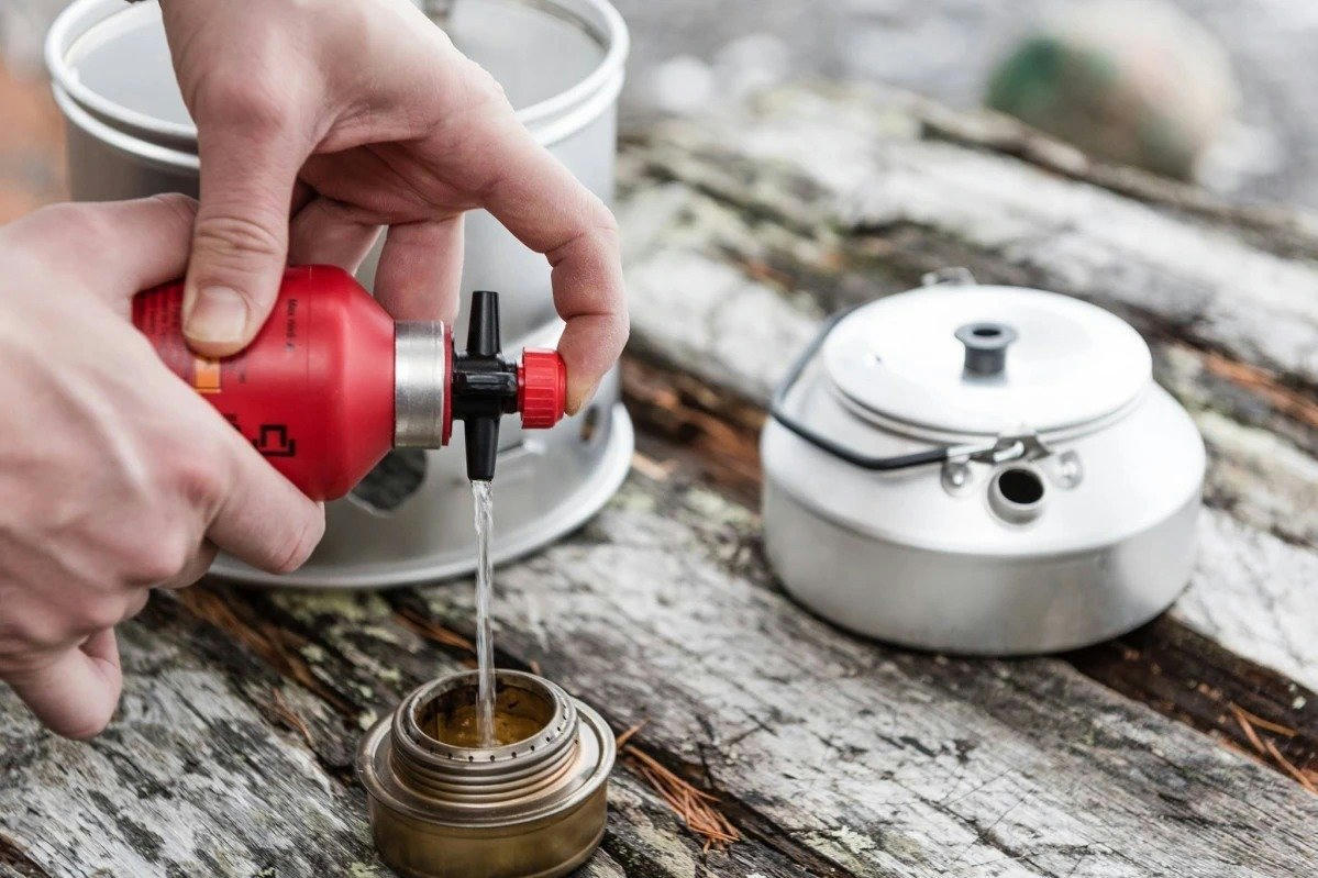 Пляшка для палива з дозатором Trangia Fuel Bottle 0.5л Redфото5