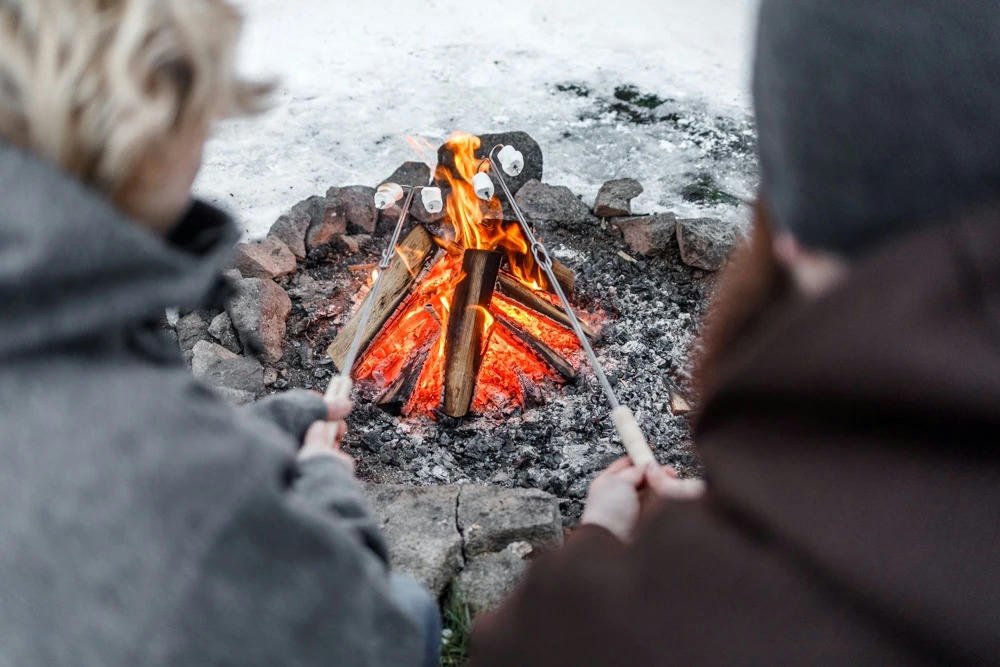 Набір загнутих шампурів Petromax Campfire Skewer LS2 (2 шт)фото6