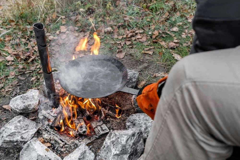 Стойка для сковороды Petromax Campfire Bracket for Wrought-Iron Pans фото 7