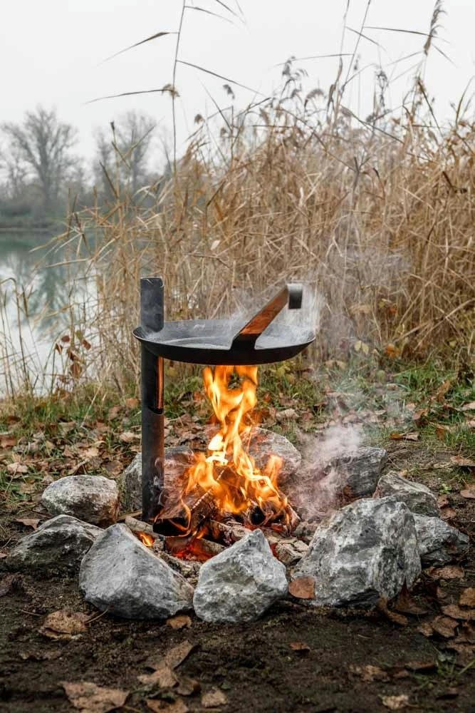 Стійка для сковороди Petromax Campfire Bracket for Wrought-Iron Pansфото8