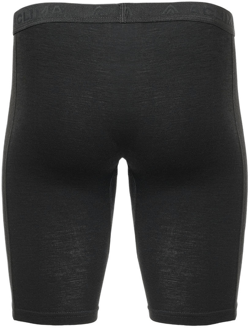 Термотруси чоловічі Aclima WarmWool 200 Long Shorts Jet Black XLфото2