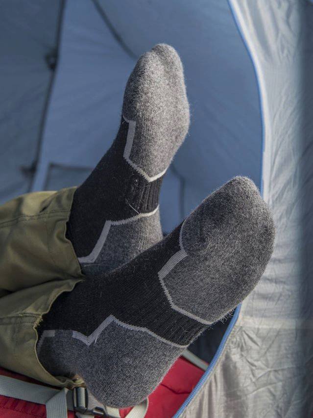 Термоноски Aclima WarmWool Socks Jet Black 36-39 фото 6