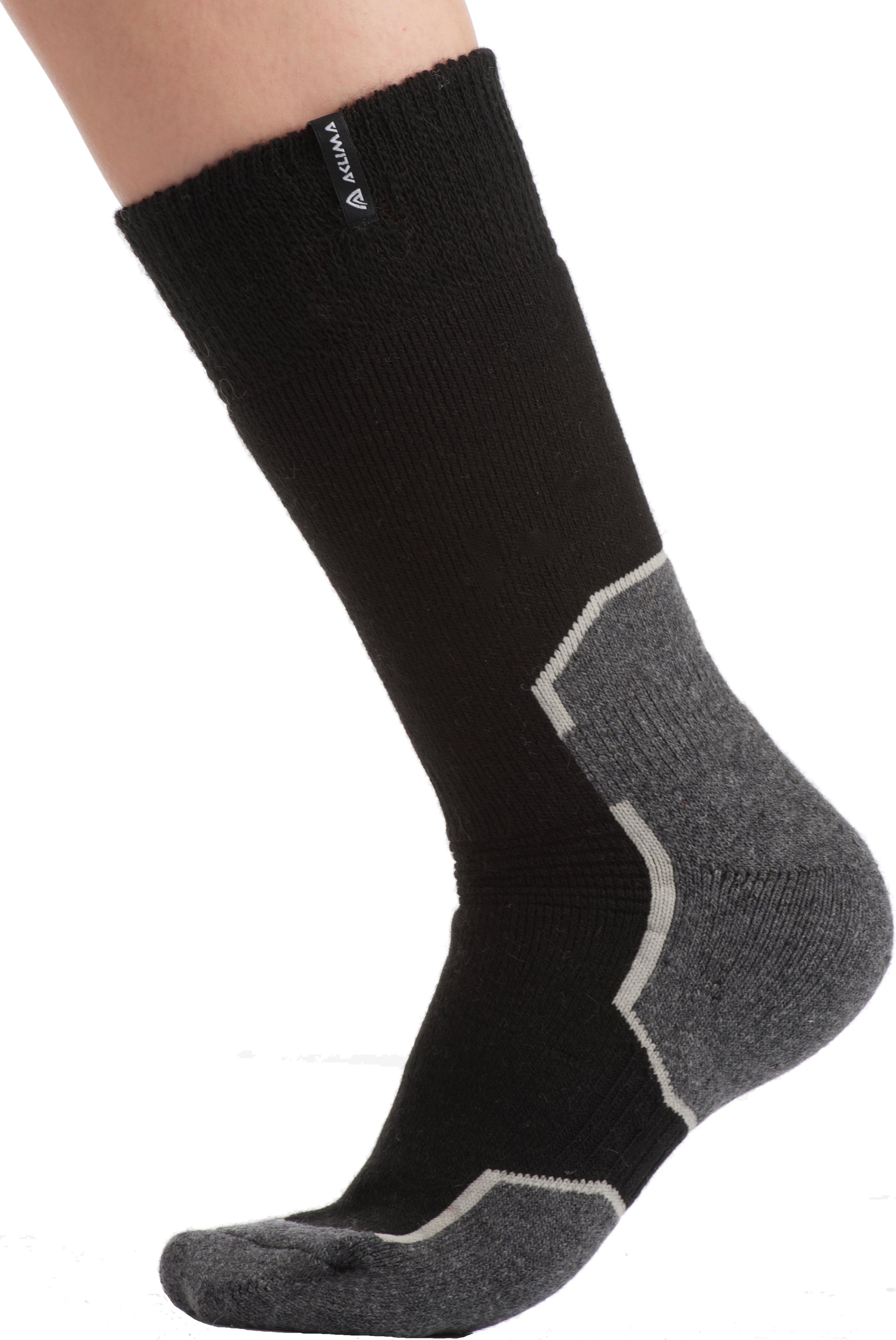 Термоноски Aclima WarmWool Socks Jet Black 36-39 фото 2