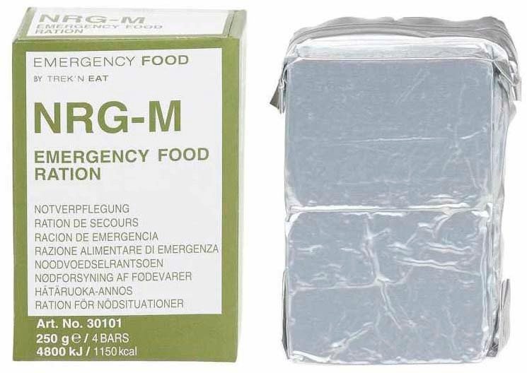 Аварійне харчування Emergency Food Пшеничні брикети NRG-M 250 гфото2