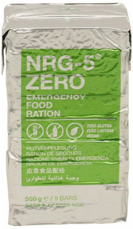 Аварийное питание Emergency Food Злаковые брикеты без глютена NRG-5 ZERO 500 г фото 2