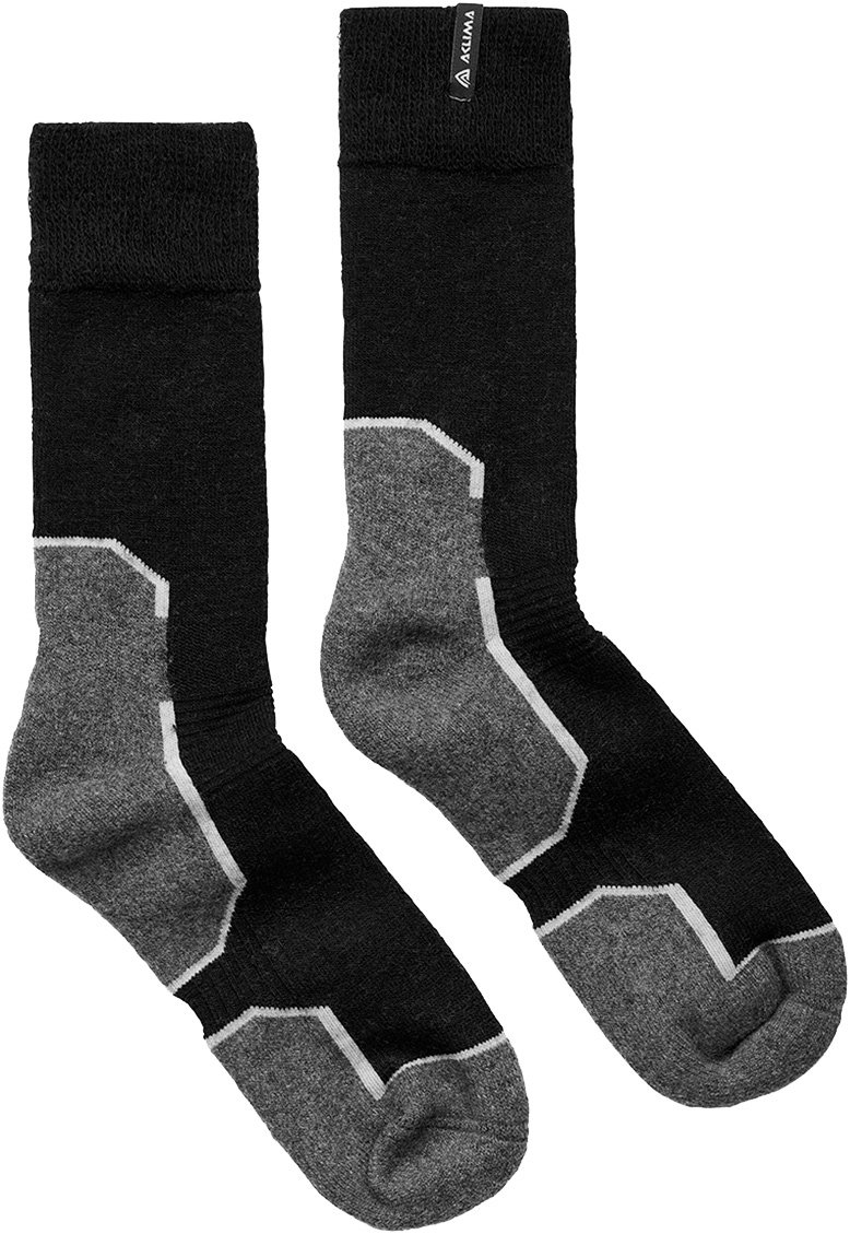 Термошкарпетки дитячі Aclima WarmWool Socks Jet Black 28-31фото2