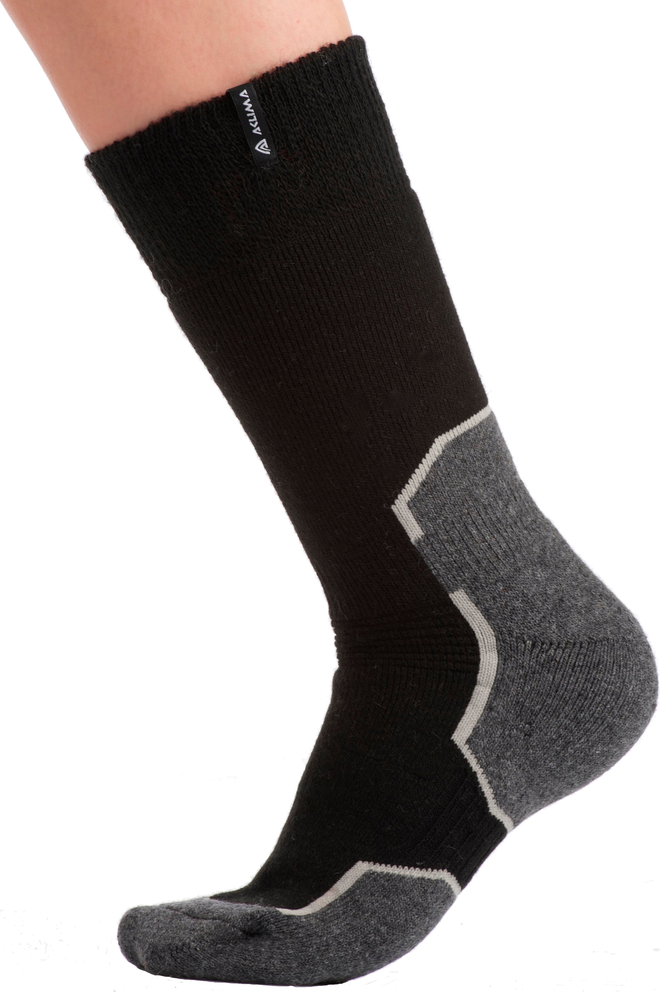 Термоноски детские Aclima WarmWool Socks Jet Black 28-31 фото 3