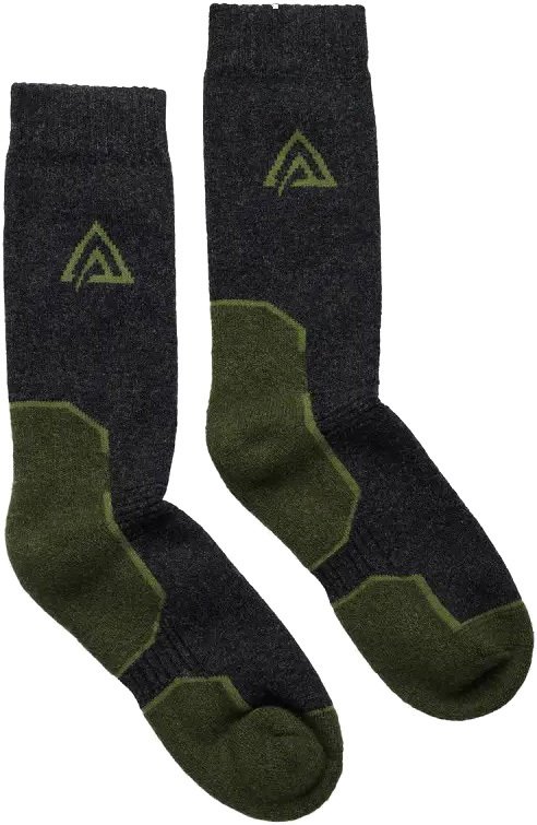 Термошкарпетки дитячі Aclima WarmWool Socks Olive Night/Dill/Marengo 28-31фото3