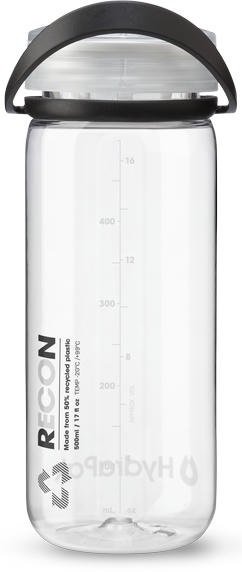 Пляшка для води HydraPak Recon 500 мл Black/Whiteфото2