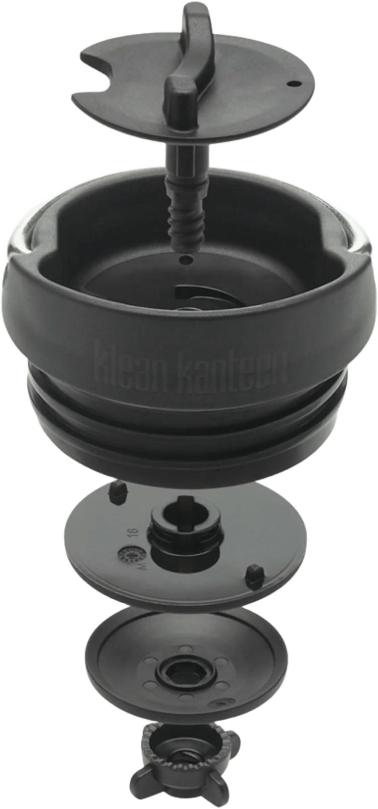 Термокружка Klean Kanteen TKWide Cafe Cap 592 мл Black фото 3