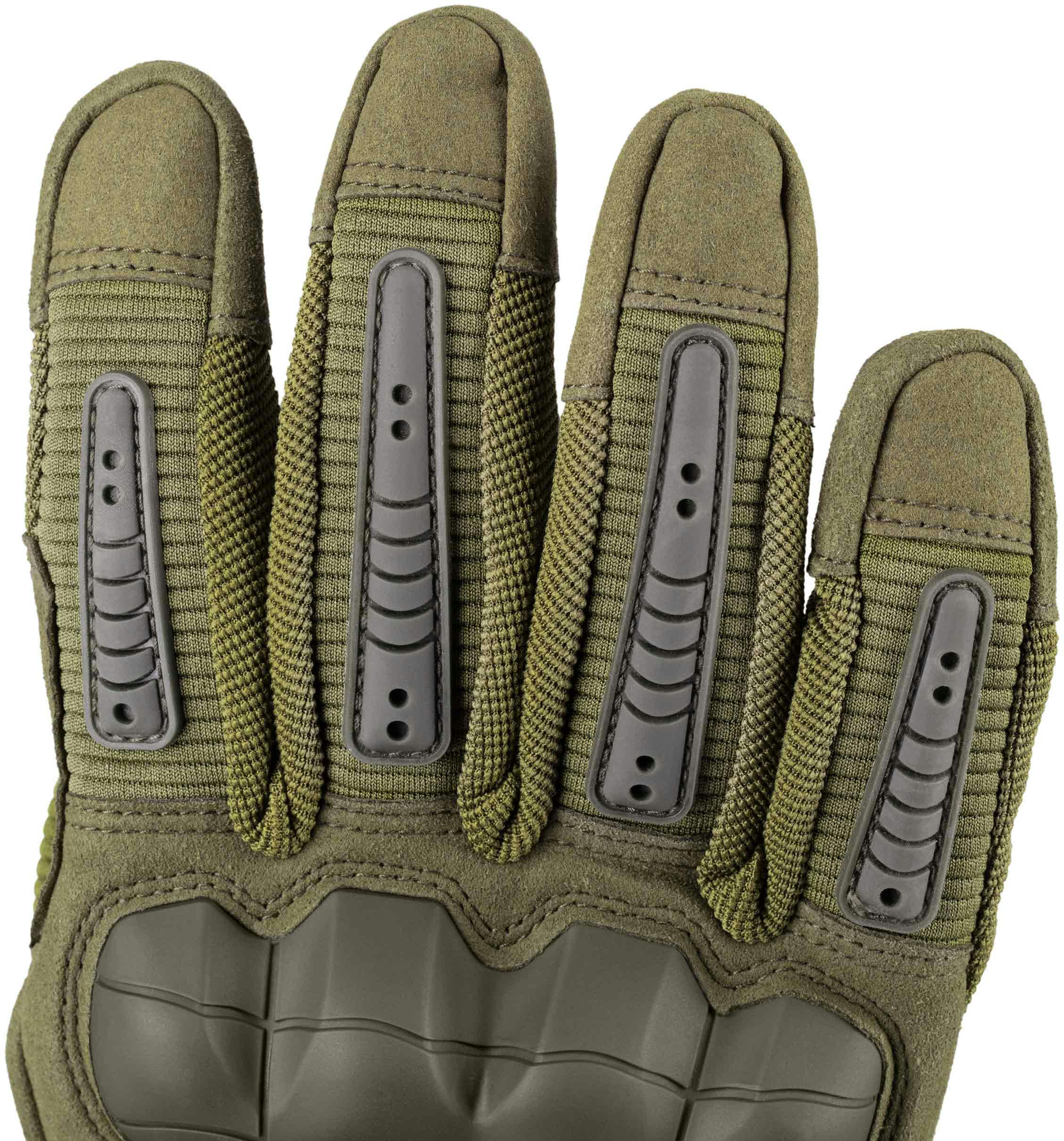 Перчатки тактические зимние 2E, Winter Sensor Touch M, зеленые (2E-TWGLST-M-OG) фото 6