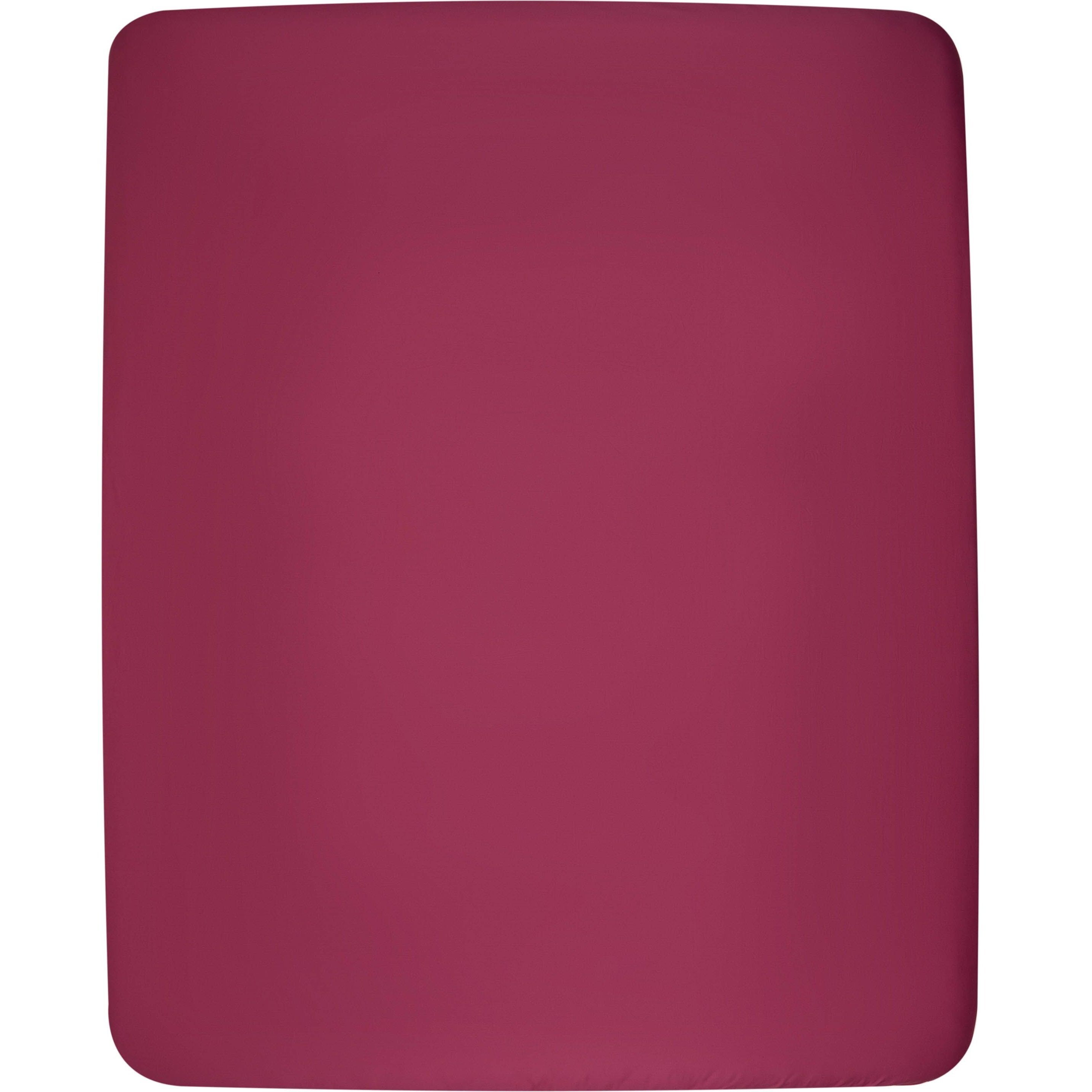 Простирадло на резинці Ardesto Mix&Match, 180x200+30см, 100% бавовна, сатин, ягідний (ART1820FSR)фото4