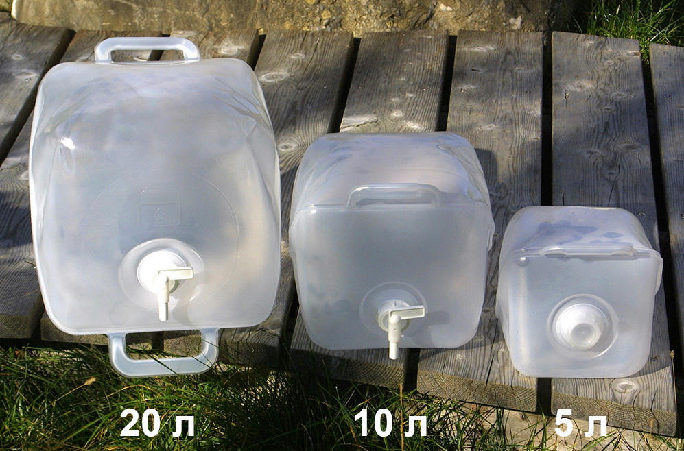 Складная канистра для воды Politainer 20 л фото 6