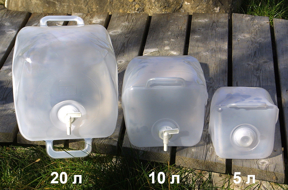 Складная канистра для воды Politainer 10 л фото 5