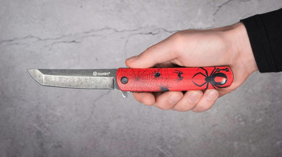 Нож складной Ganzo G626-RD красный фото 6