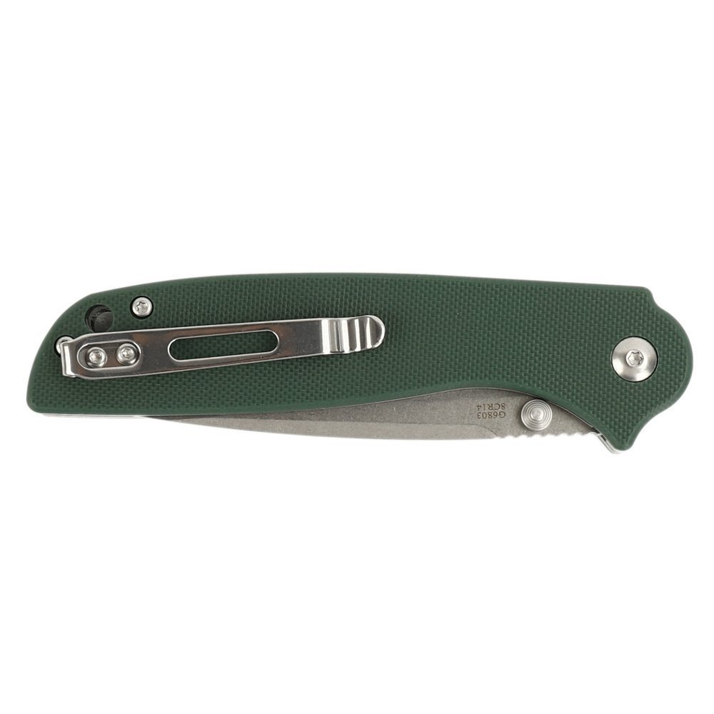 Нож складной Ganzo G6803 зеленый фото 5