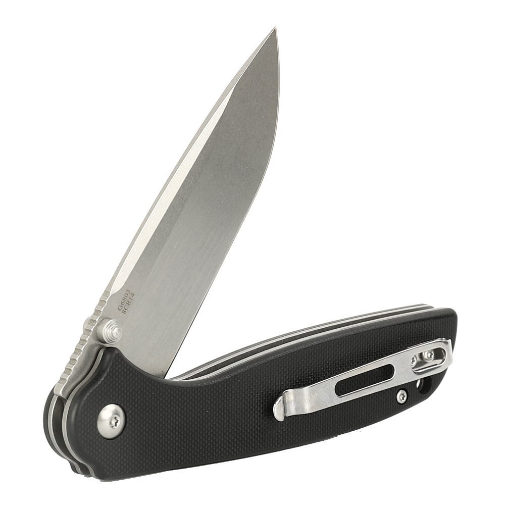 Нож складной Ganzo G6803 черный фото 3