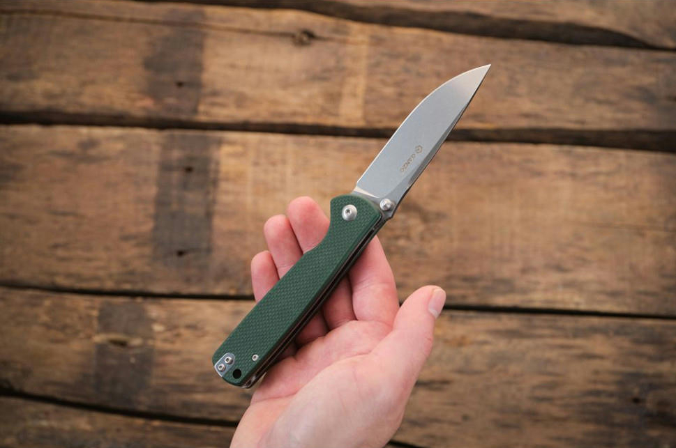 Ніж складаний Ganzo G6805-GB синьо-зеленийфото10