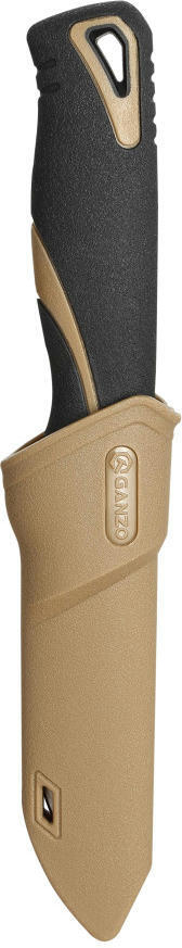 Ніж Ganzo G807-DY бежевий з ножнамифото4