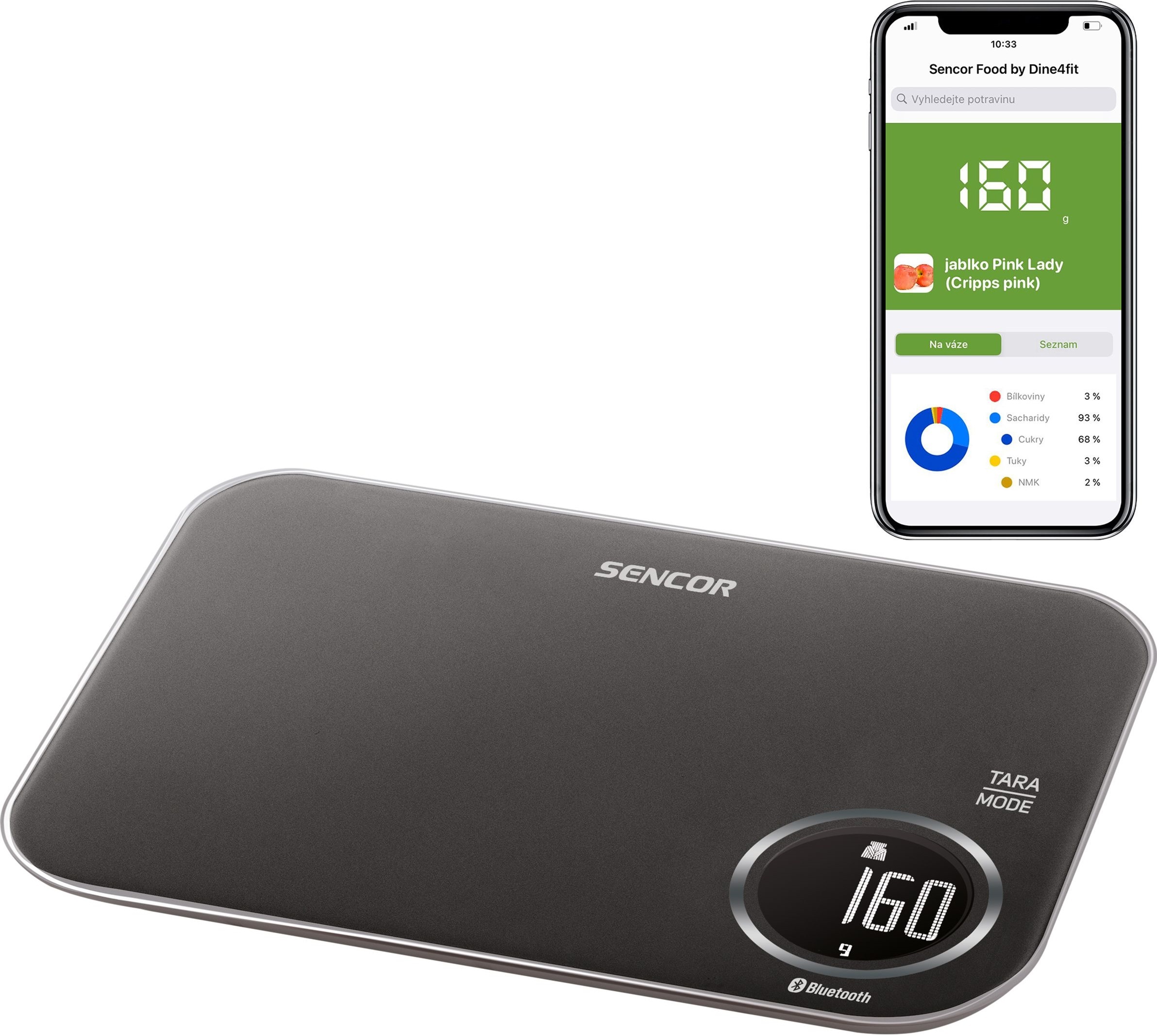 Весы кухонные Sencor SKS7078BK фото 4