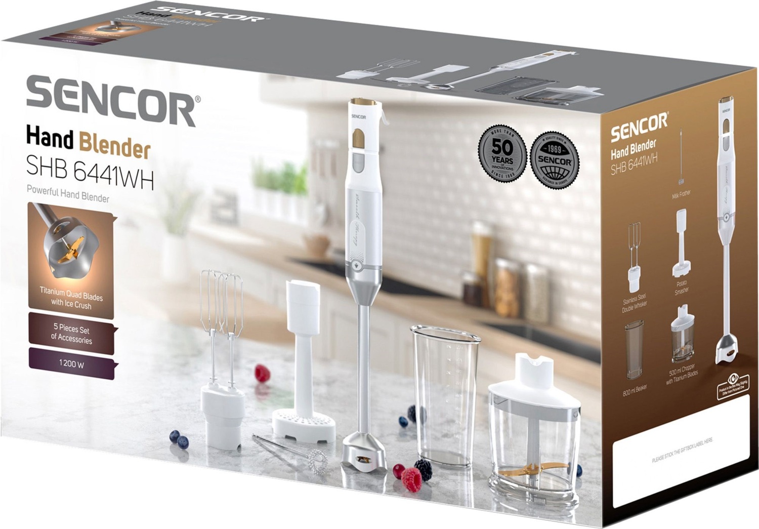 Блендер Sencor SHB6441WHфото