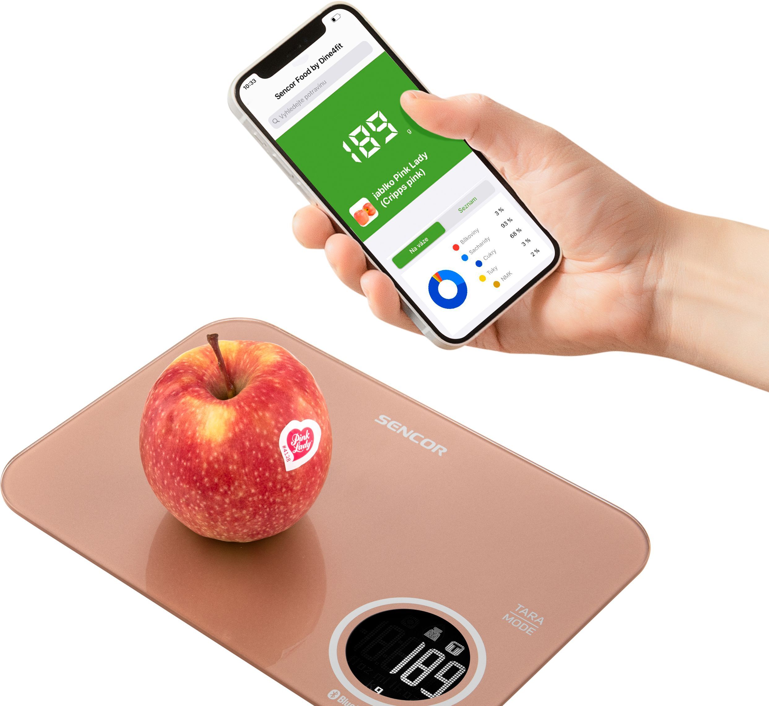 Весы кухонные Sencor SKS7076GD фото 5