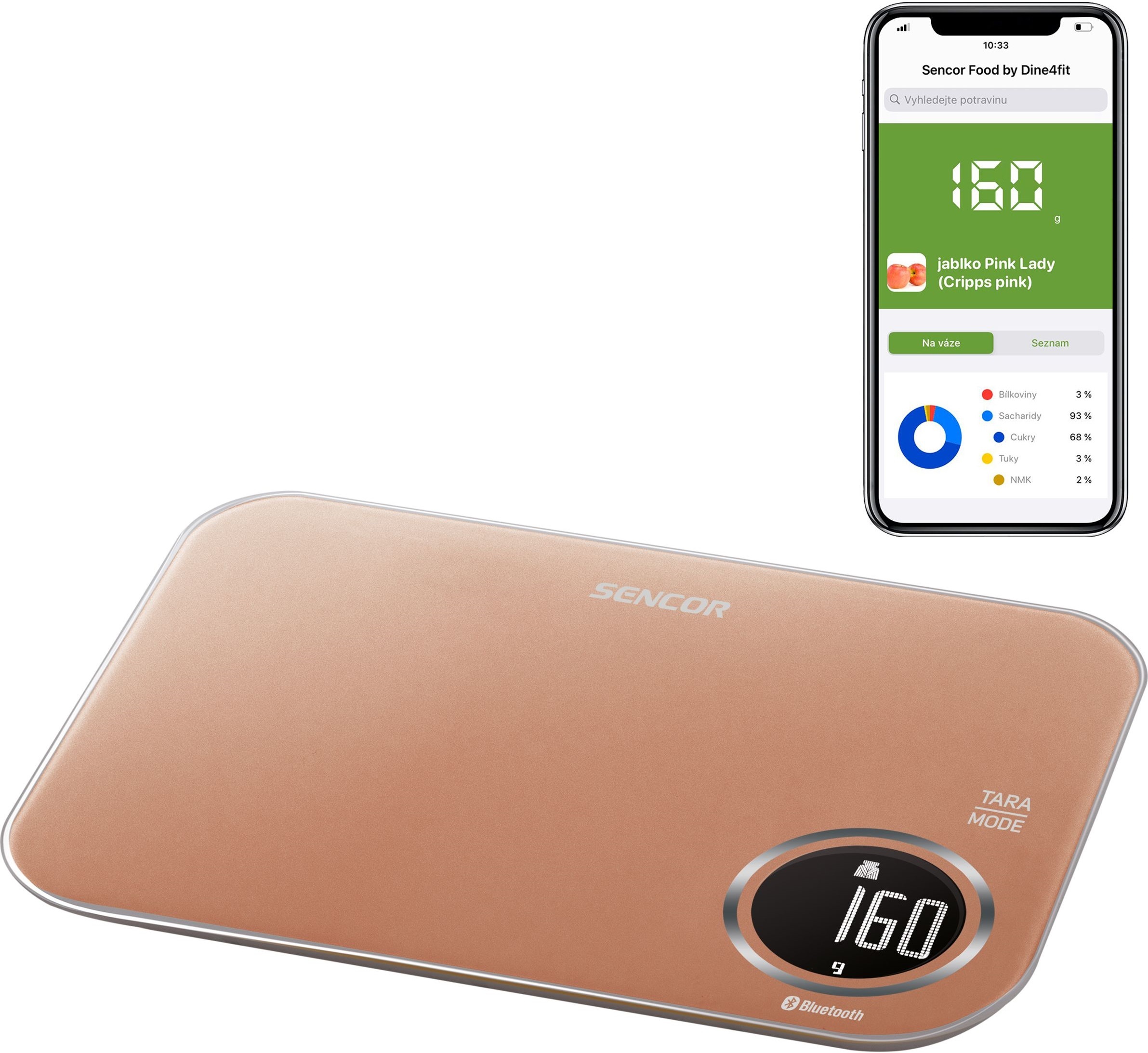 Весы кухонные Sencor SKS7076GD фото 4