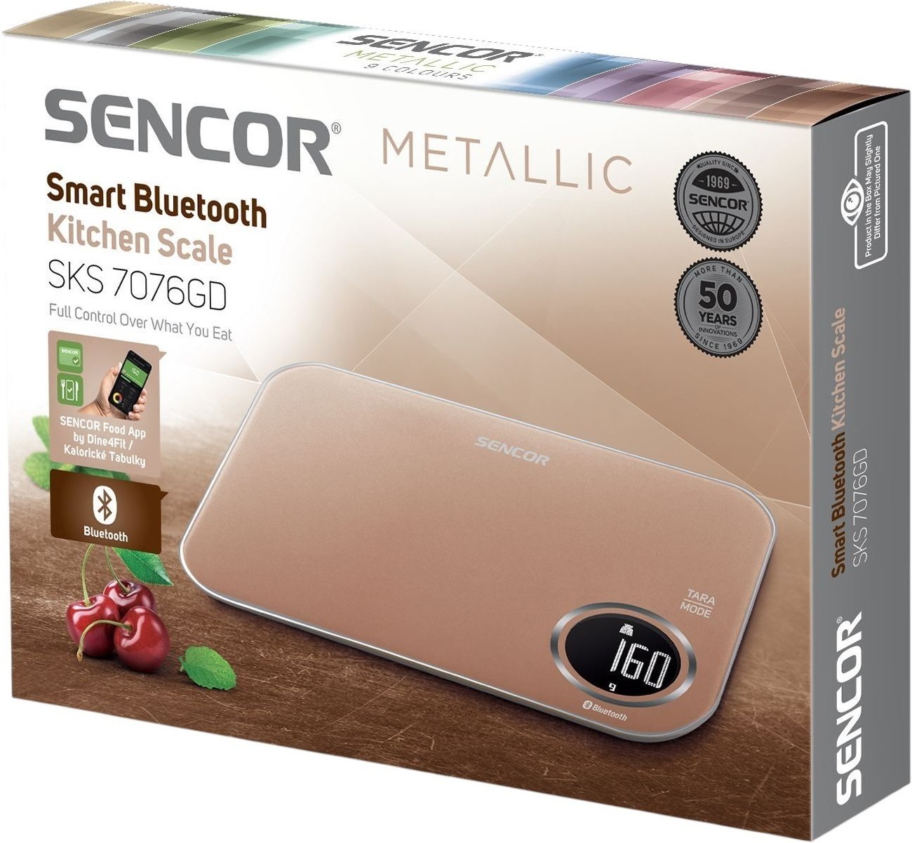 Весы кухонные Sencor SKS7076GD фото 8