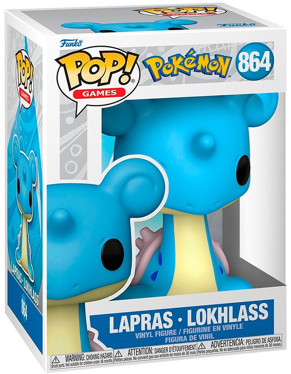 Колекційна фігурка Funko POP! Pokemon: Lapras (5908305245254)фото2