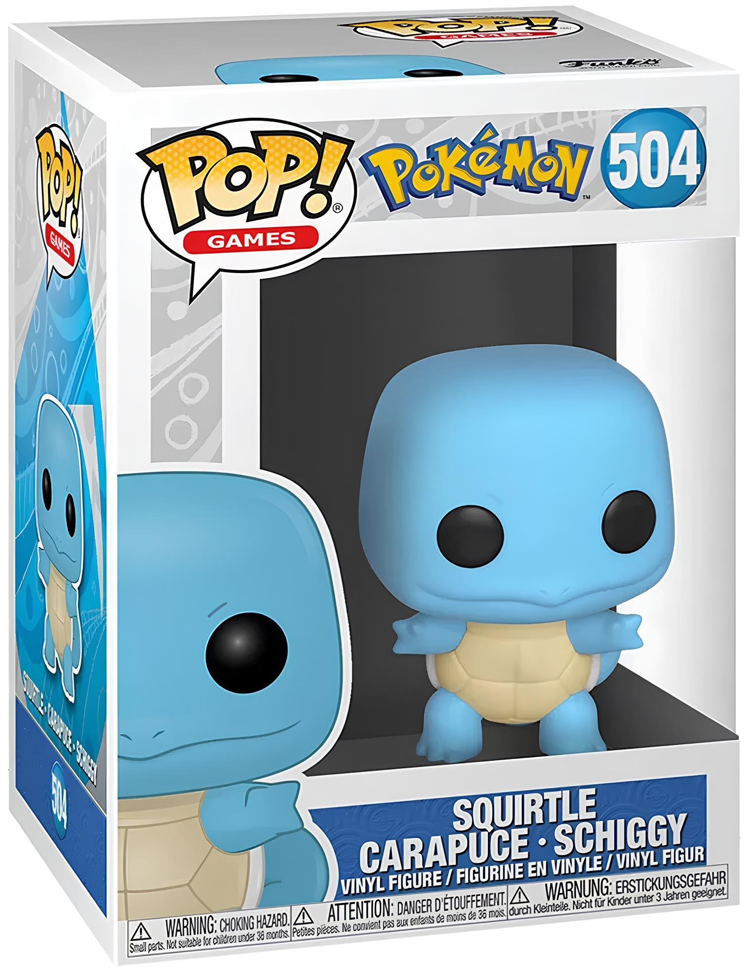 Коллекционная фигурка Funko POP! Pokemon: Squirtle (EMEA) (5908305242482) фото 2