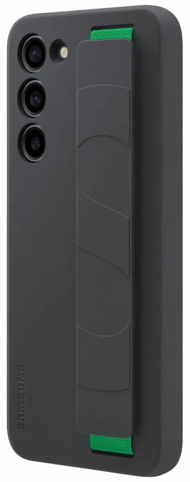 Чехол Samsung для Galaxy S23+ (S916), Silicone Grip Case Black (EF-GS916TBEGRU) фото2