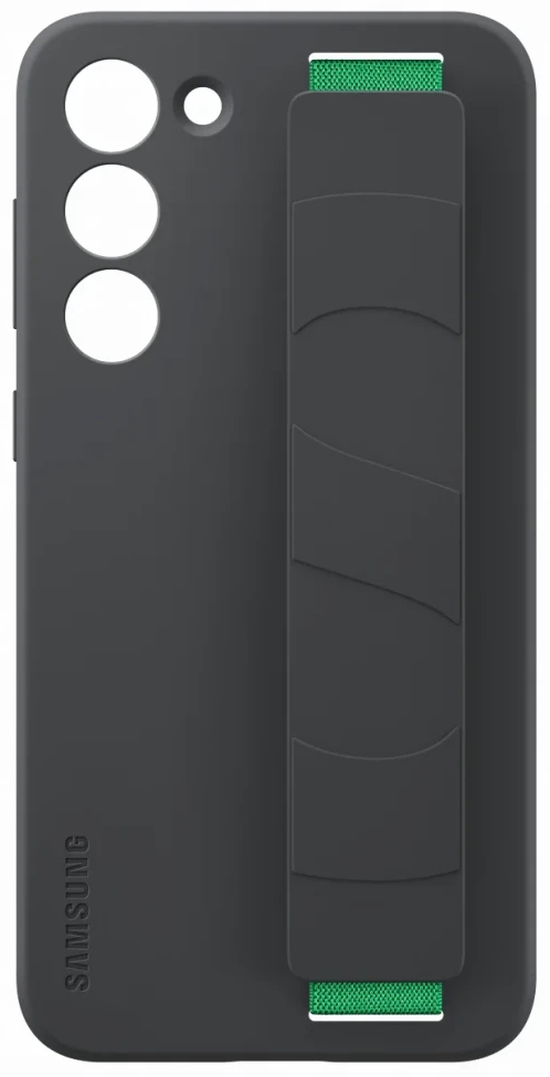 Чехол Samsung для Galaxy S23+ (S916), Silicone Grip Case Black (EF-GS916TBEGRU) фото3