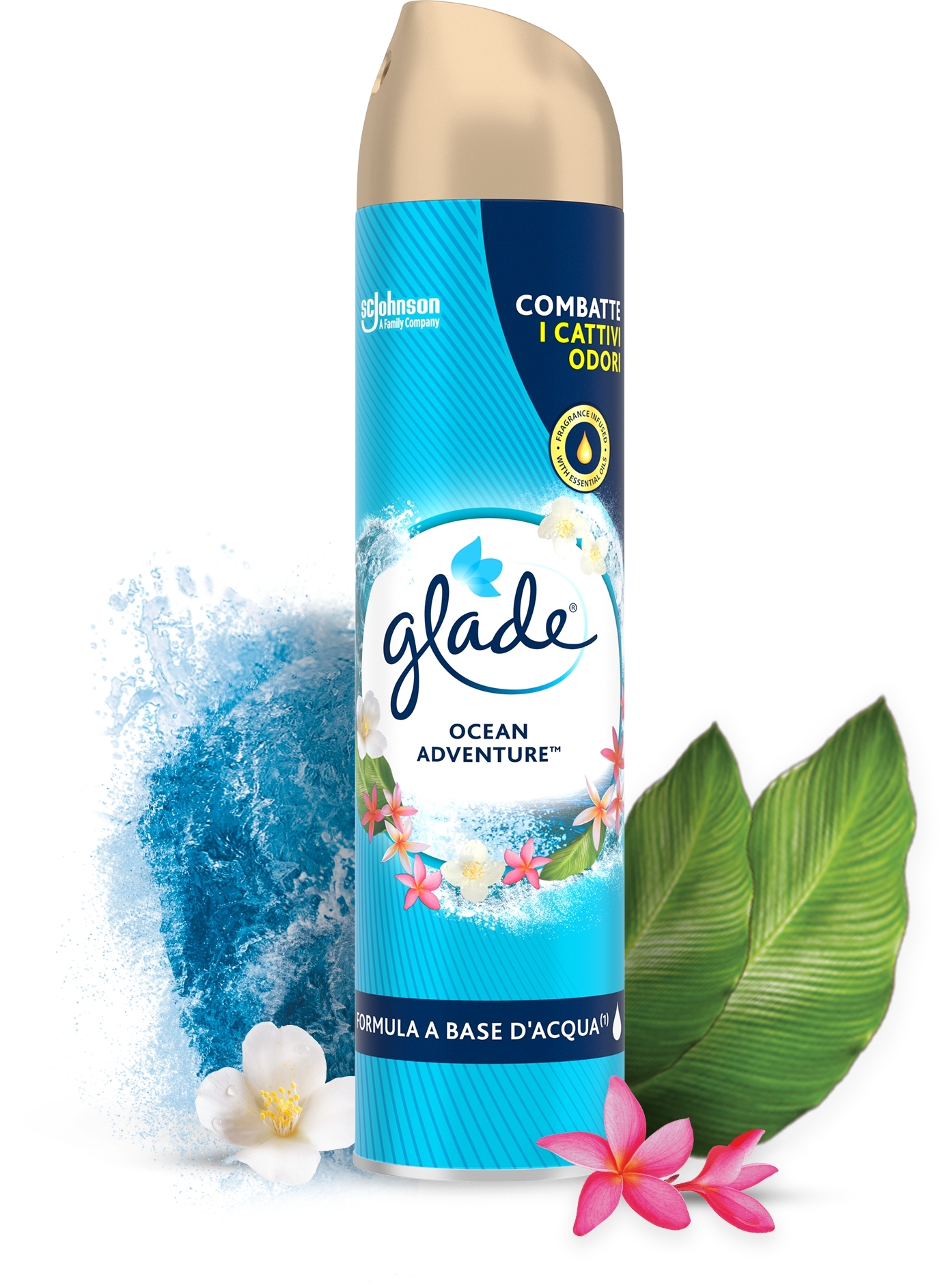 Освежитель воздуха Glade Океанский оазис 300мл фото