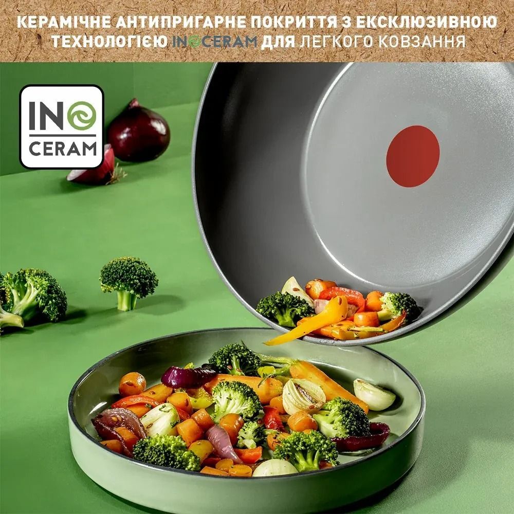 Сковорода ВОК Tefal Renewal, 28см, сірий (C4261943)фото7