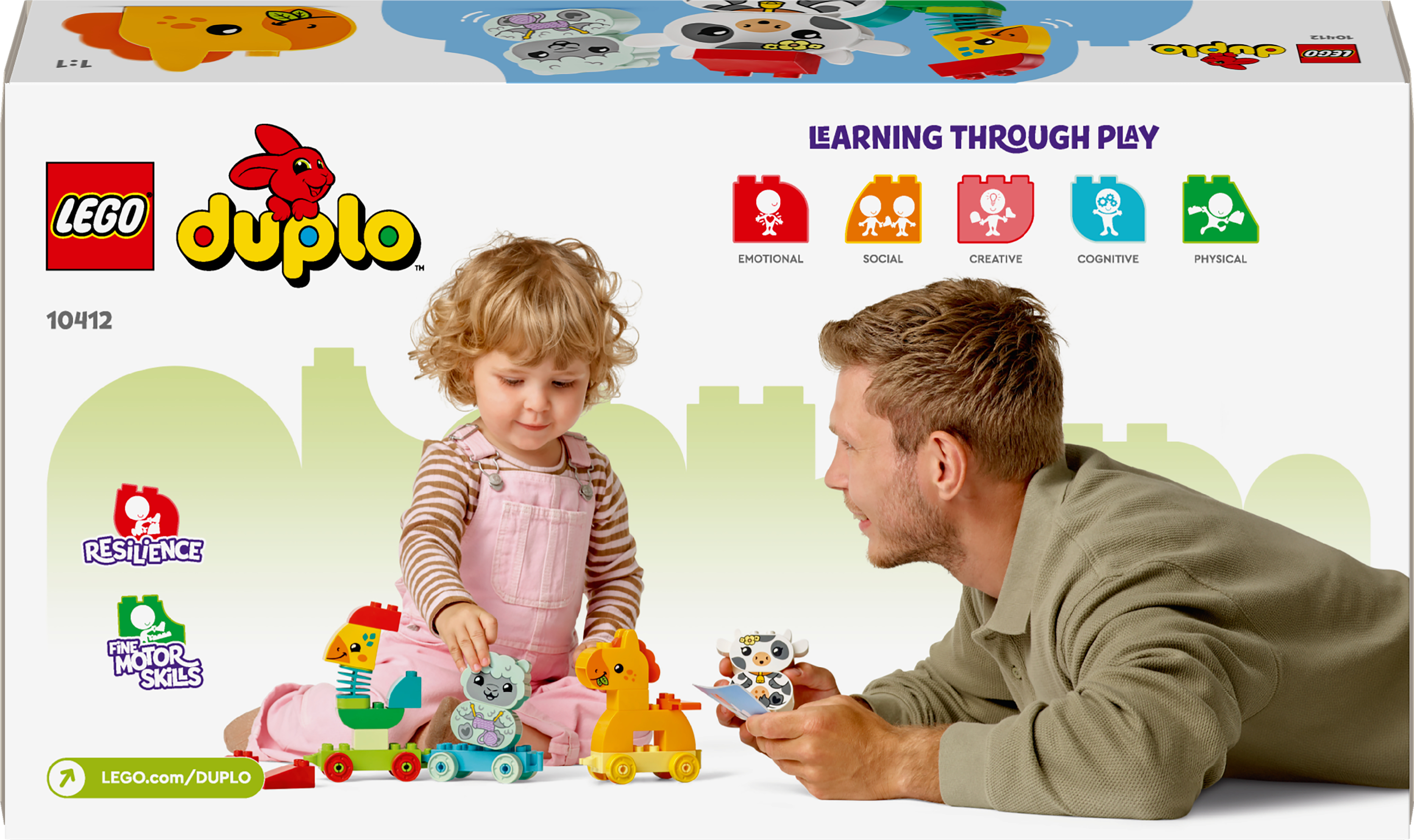 LEGO DUPLO My First Поезд животных 10412 фото 7