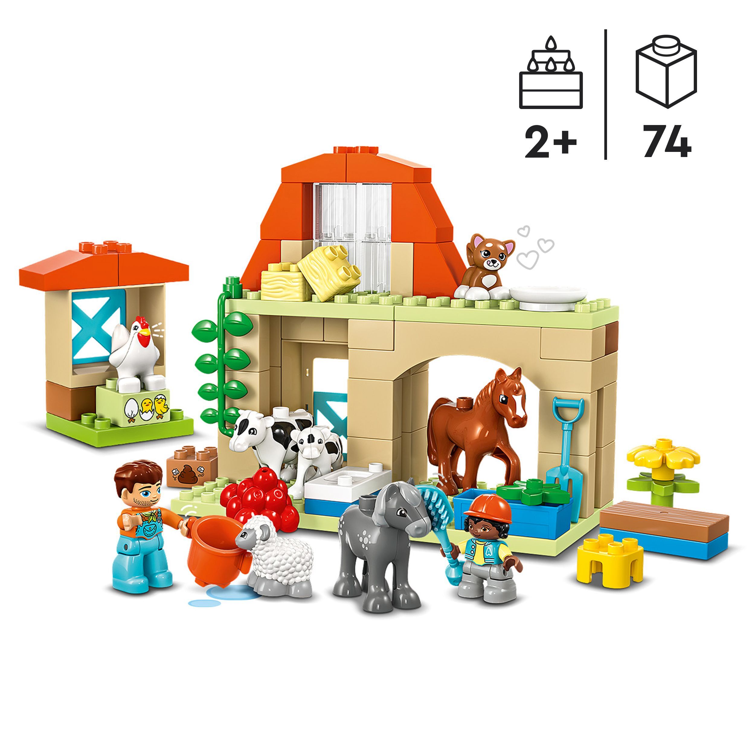 LEGO DUPLO Town Догляд за тваринами на фермі 10416фото2