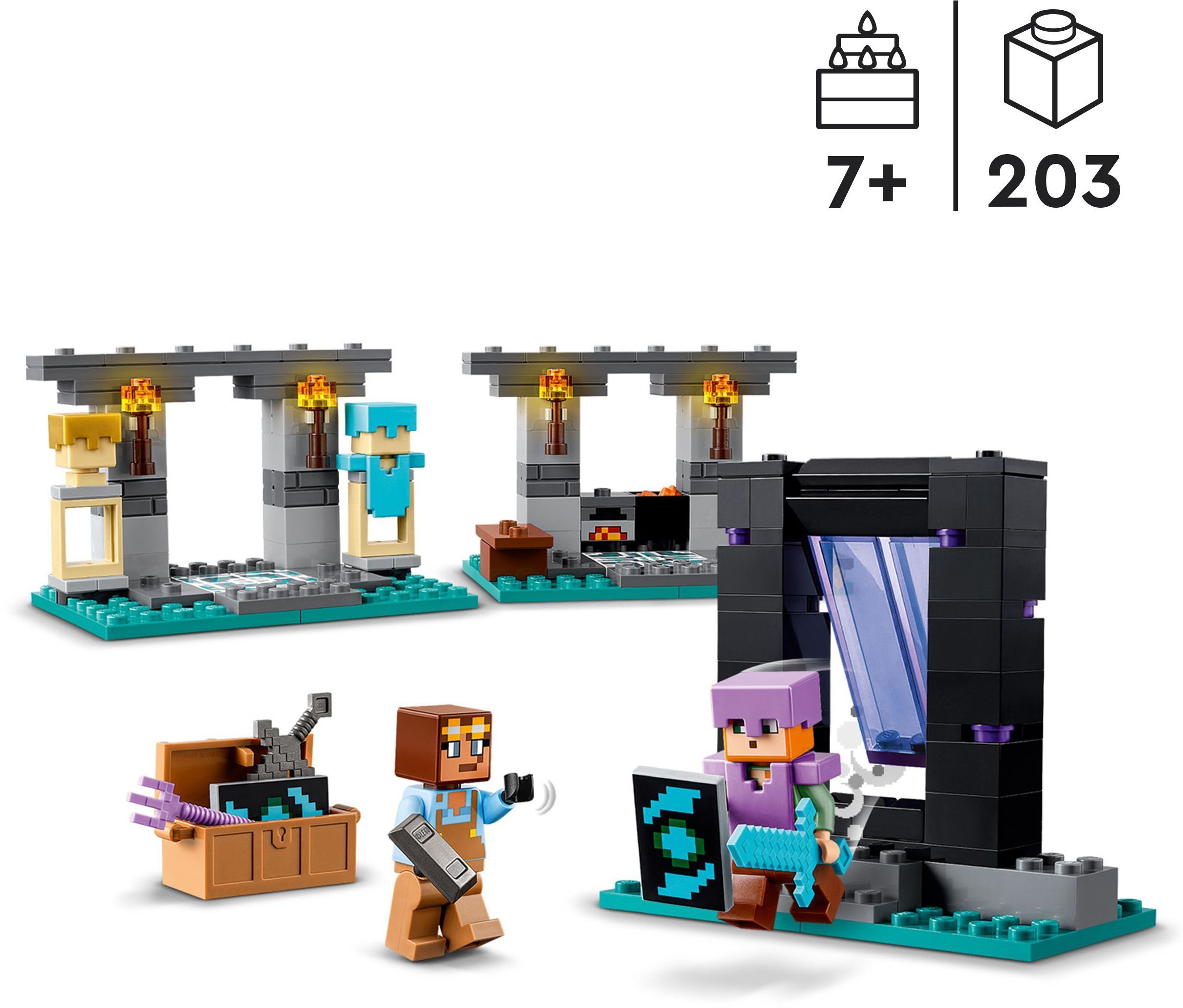 LEGO Minecraft Зброярня 21252фото2
