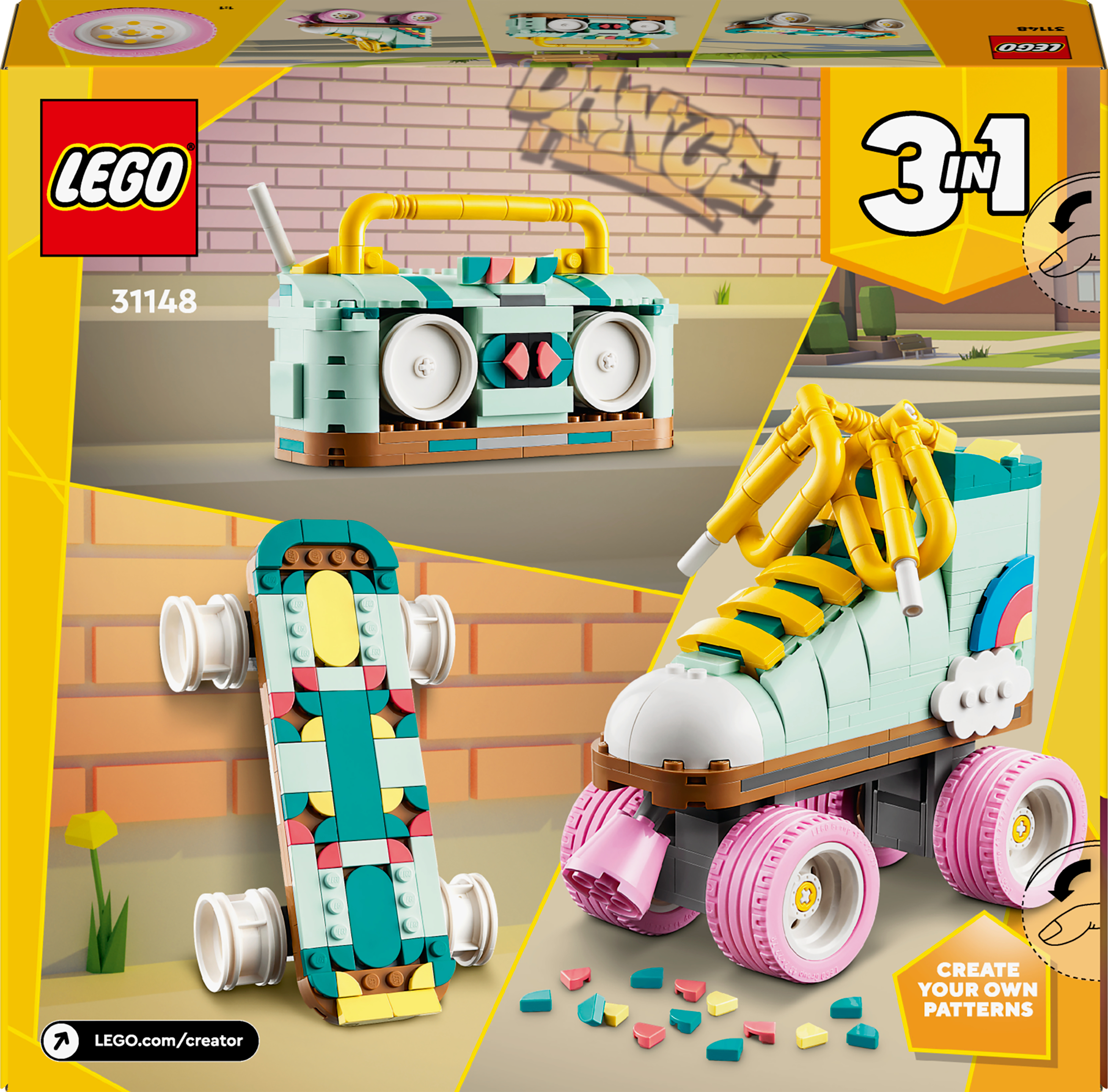 LEGO Creator Ретро ролики 31148 фото 11