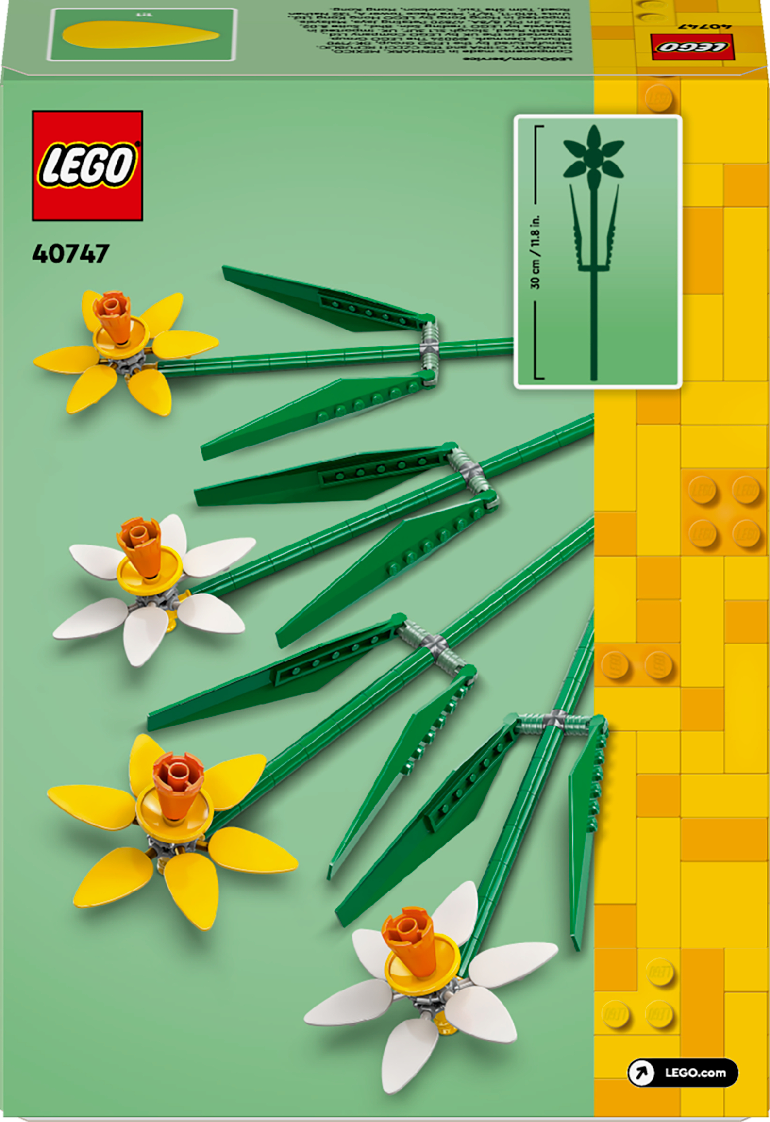 LEGO Botanicals Нарциси 40747фото6