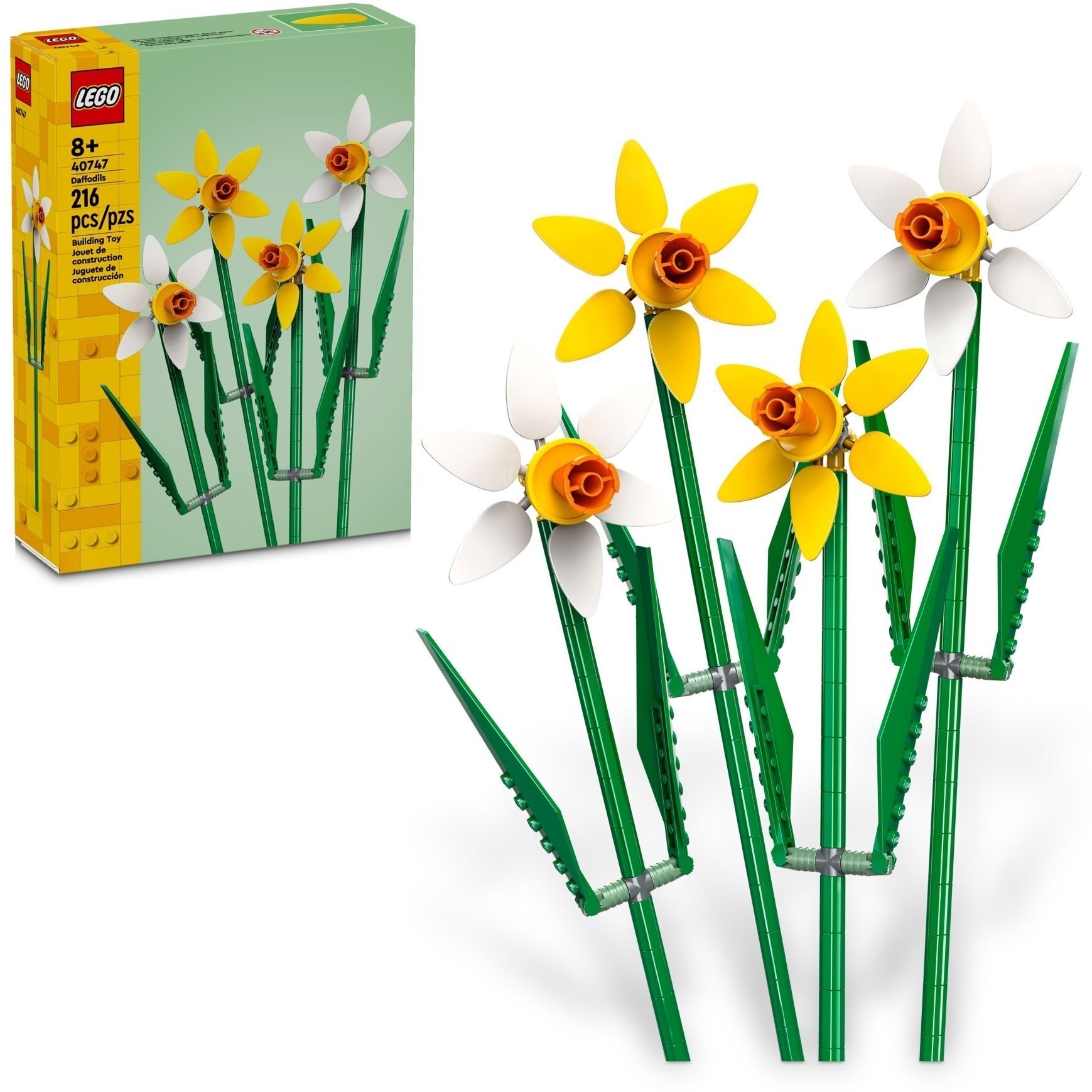 LEGO Botanicals Нарциси 40747фото2