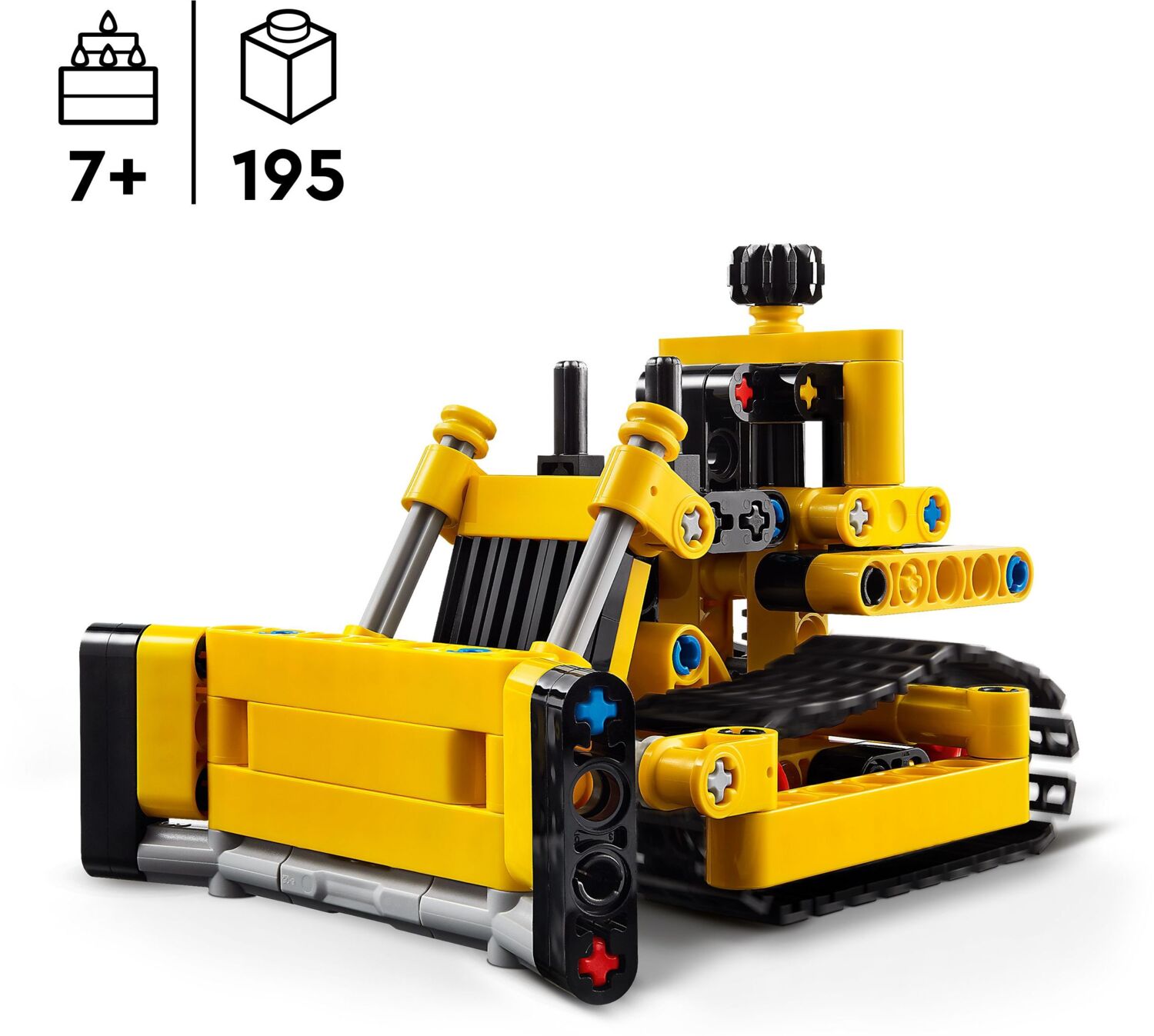 LEGO Technic Сверхмощный бульдозер 42163 фото