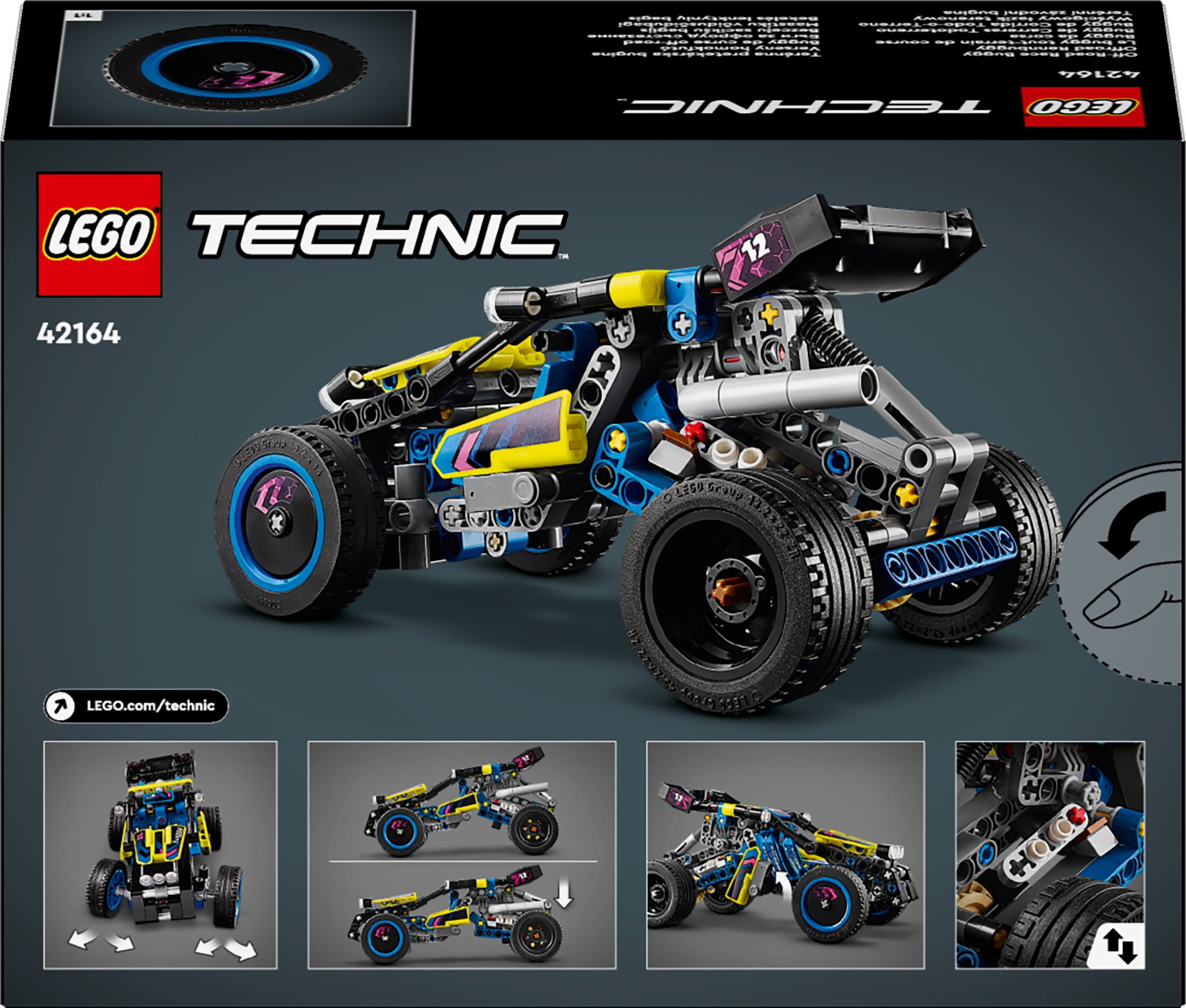 LEGO 42164 Technic Внедорожник багги для гонок фото 11